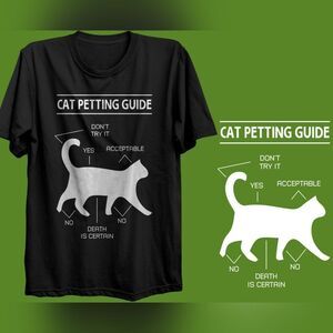 "Pawsitively Hilarious: Women's Cat-Crazy Tee for Feline-Loving Fashionistas!"